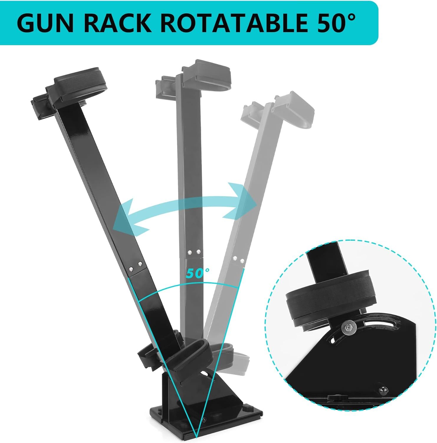 Golf Cart Gun Rack,Stand Up Gun Holder for Yamaha Club Car EZGO Golf ...