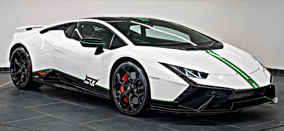 1:18 兰博吉尼 HURACAN TECNICA BIANCO ASOPO 闪亮 无 BBR D&G AMALGAM 04/60 — 第 3/4 张图片