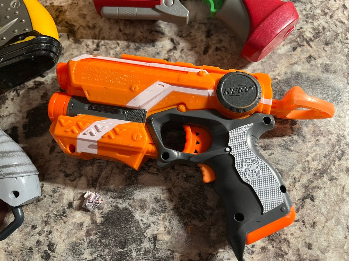 Nerf Guns Zombie Strike Maverick Rev Tech Target N Strike Lot Of 5