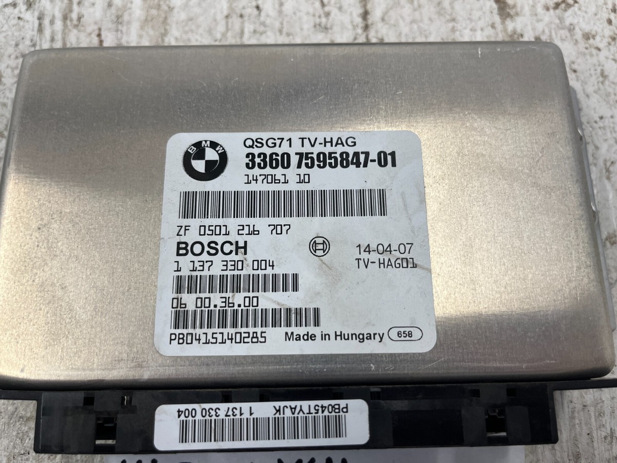 14 BMW X6M X5 E71 E70 OEM REAR DIFFERENTIAL DIFF LOCK MODULE