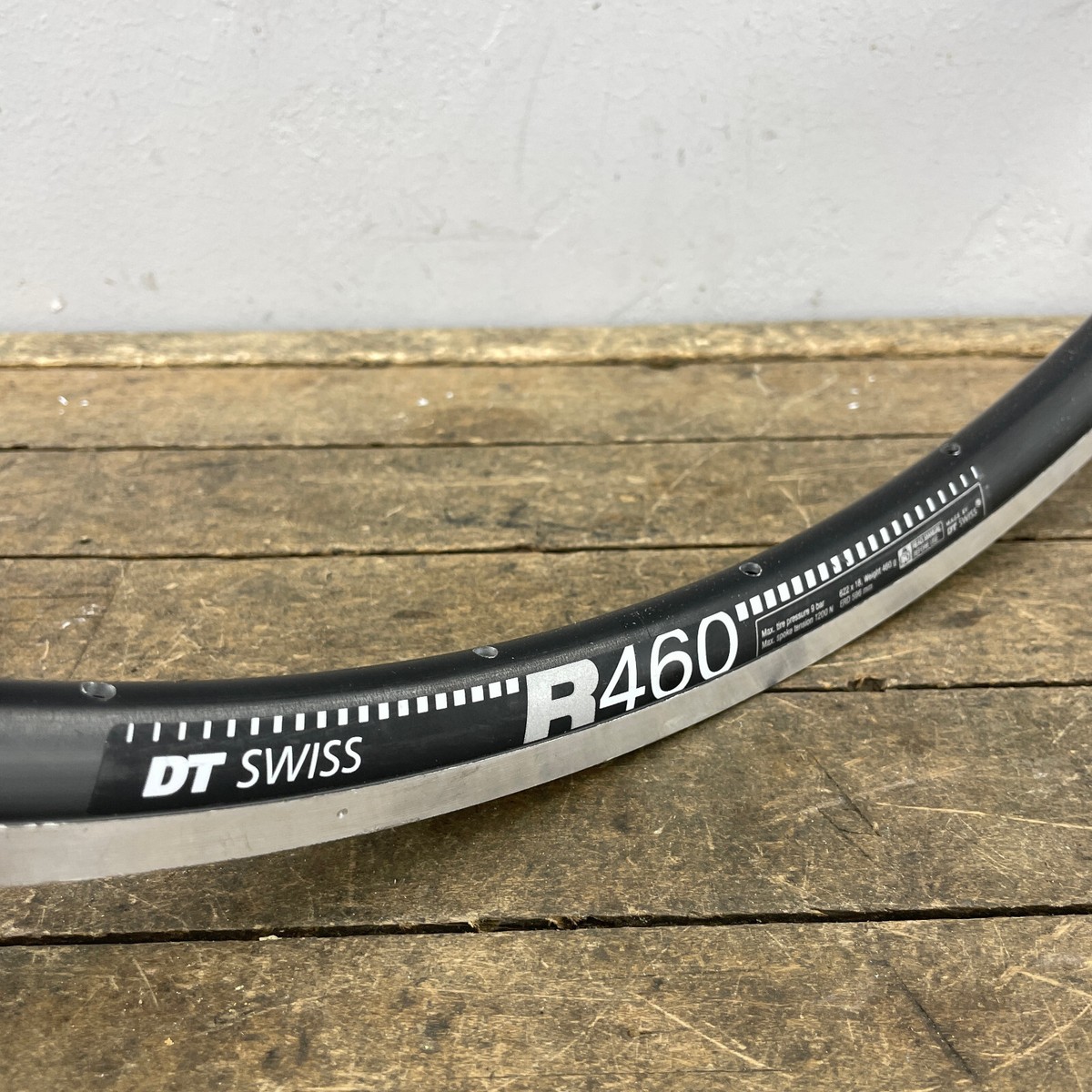 DT Swiss R460 700c Rim Gravel Road Clincher Hoop 28h 28 Hole NOS