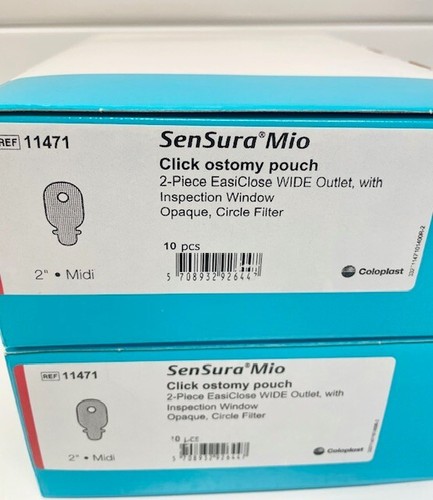 10 Coloplast 11471 SenSura Mio, Klick entleerbare Stomabeutel, neu im Karton - Bild 5 von 7