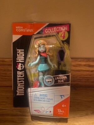 Monster High Construx Lagoona Blue Collection 4 Series Mega Bloks READ DETAILS