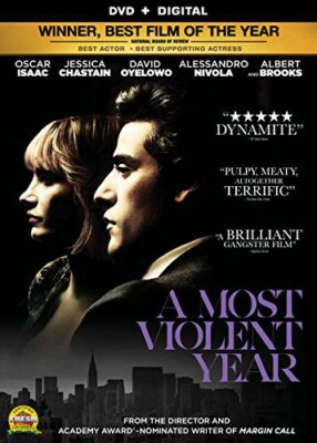 A Most Violent Year [DVD + Digital], Good DVD, Ashley Williams,Jessica Chastain,
