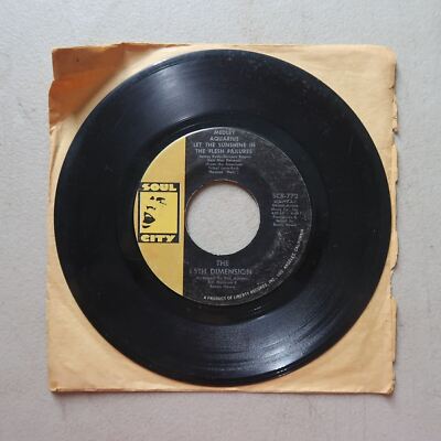 THE 5TH DEMINSION DON'TCHA HEAR ME CALLIN' TO YA/MEDLEY... VINYL 45 VG 19-92