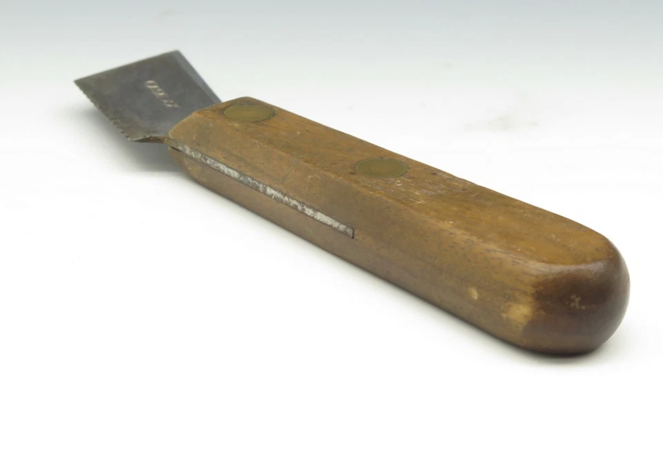 Ultra Rare VTG 1940's CASE XX 77F Early Carbon Steel Version Fish Scaling Knife - Image 4 of 4