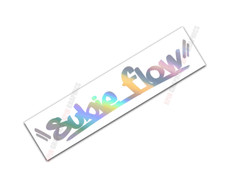 Subie Flow Windshield Bumper Jdm Vinyl Decal Sticker Holographic Fits Subaru Subie Flow Windshield Bumper Jdm Vinyl Decal Sticker Holographic Fits Subaru