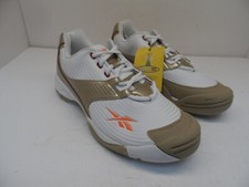 Reebok Men's Retro DMX Ride Athletic Shoe White Gold Orange Size 12M