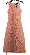 International Concepts Luxe Jersey dress bodycon size Small Coral D095