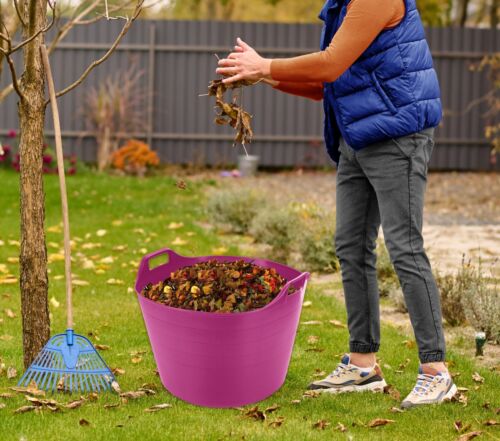 50L Eimer, 20L/40L/70L Flexi Wanne Kunststoff Mülleimer SCHWERLAST Aufbewahrung Küche Garten - Bild 62 von 106