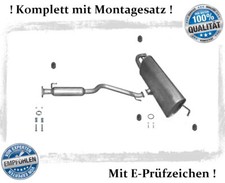 Auspuffanlage für Suzuki Grand Vitara II 1.6 AWD 3-Tür Auspuff Montagesatz