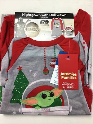 Christmas Pajamas Size Girls Matching Doll Jammies Your