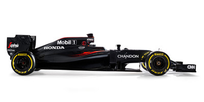 2016 MCLAREN HONDA MP4-31 FORMULA 1 F1 RACE CAR POSTER PRINT 12x24 9MIL PAPER
