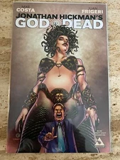 Jonathan Hickmans God Is Dead Comic Book Issue #28 Enchanting