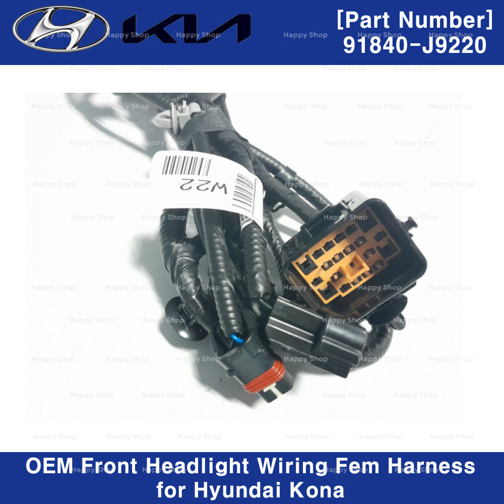 91840J9220 Genuine Wiring Assy FEM Harness for Hyundai Kona