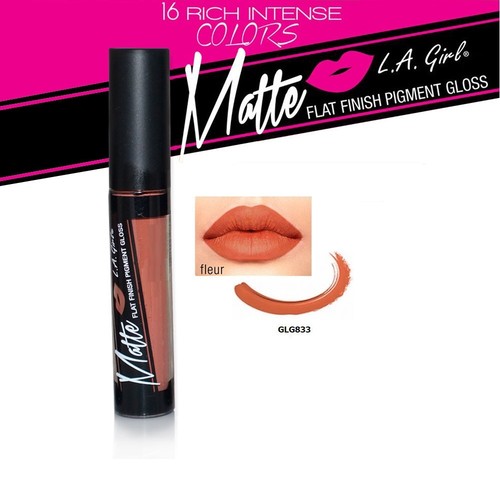 2 X Brillo labial mate L.A Girl - acabado plano brillo pigmento mate - *¡Elige cualquier color! - Imagen 8 de 21