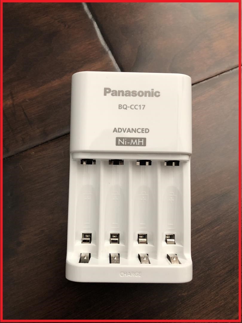 Panasonic BQCC17 Eneloop Advanced Individual Battery Charger /w 4 LED eBay