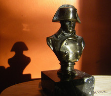 Collection 1er EMPIRE NAPOLEON : Petit BUSTE de NAPOLEON Métal