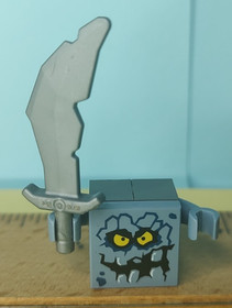LEGO Brickster Minifigure Large Nexo Knights 70354 CMF w/ Sword