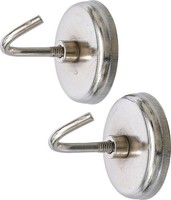 Magnet-Haken | Rund | Ø 34 Mm | 2-Tlg. | 3,5 Kg