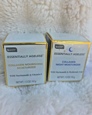 Essentially Ageless Collagen Day & Night Moisturizer Duo 