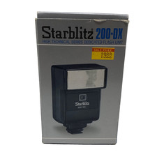 Starblitz 200-DX High Technical Series Dedicated Flash Unit Canon Compatible