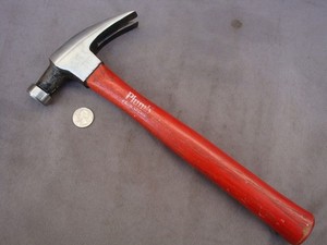 Plumb 16oz Permabond Wood Rip Claw Hammer USA