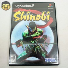 Shinobi PS2 CIB Sony PlayStation 2 2002 Complete with Manual Tested SHIPS FAST