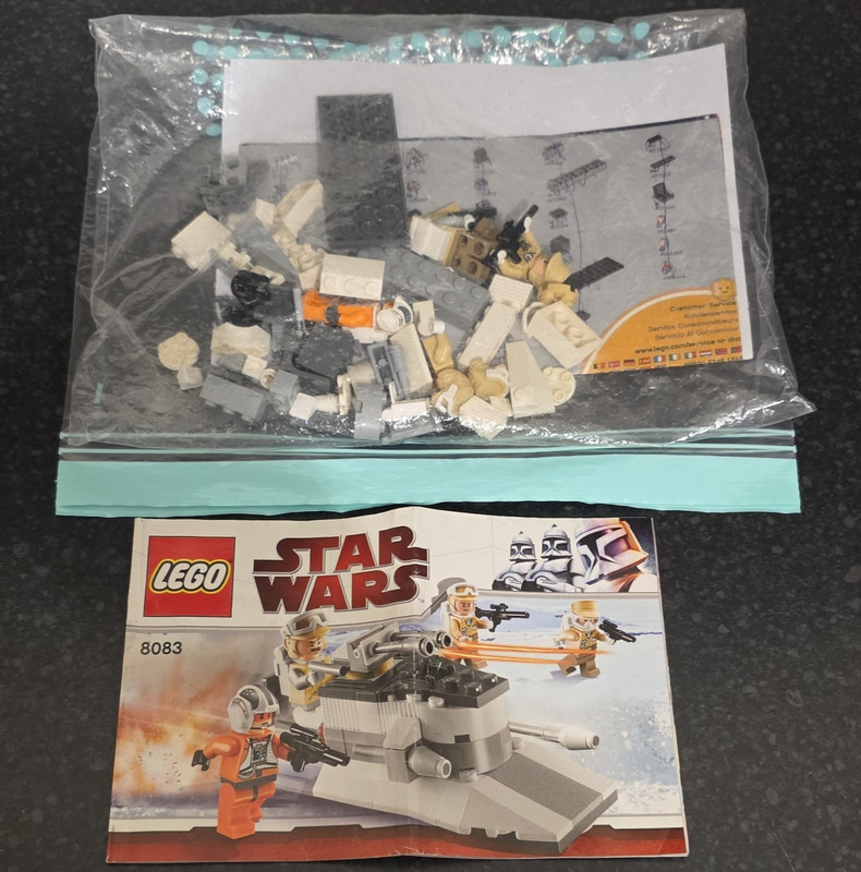 LEGO Star Wars Rebel Trooper Battle Pack 8083 Complete Set 79pcs 2010 Age 6-12