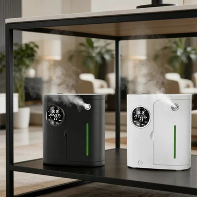 High-end Hotel Commercial Aroma Diffuser Black/White Bluetooth Smart Quiet Devic