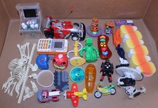 USED LOOSE AS-IS / Junk Drawer Toys Lot Game Cars Robots Skeleton Figures Mixed