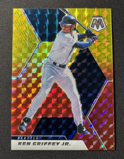 2021 Panini Mosaic Ken Griffey Jr. Red Reactive Prizm #162 — listing 2
