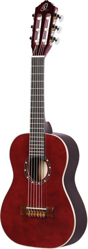 Ortega R121-1/4WR 1/4 Konzertgitarre Klassikgitarre Gigbag Weinrot Gloss - Bild 2 von 9