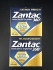 Lot Of 2 Zantac 360 Famotidine 20mg 50 Tablets EA EXP 7/27 New!