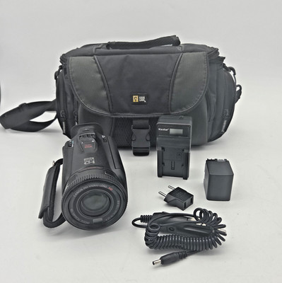 Canon Vixia HF-G20 1080P HD Camcorder 32GB W/ Charger, Case, & 2x 64GB SD Cards