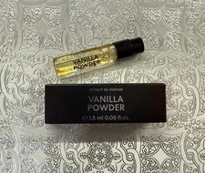 MATIERE PREMIERE VANILLA POWDER EXTRAIT DE PARFUM 1.5 ML/0.05 FL.OZ. SAMPLE NIB
