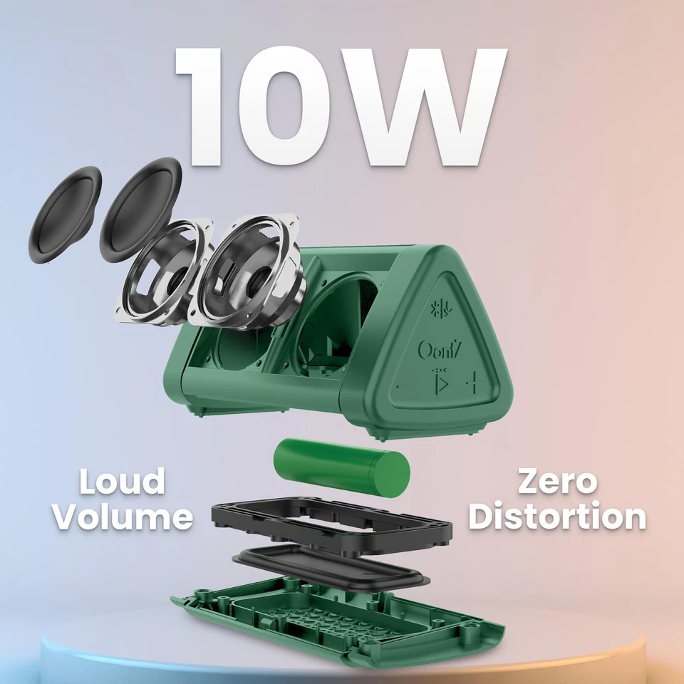 Altavoz Bluetooth Impermeable Portátil Exterior Inalámbrico Mejorado Bajo 24 Horas... Foto 4 de 4