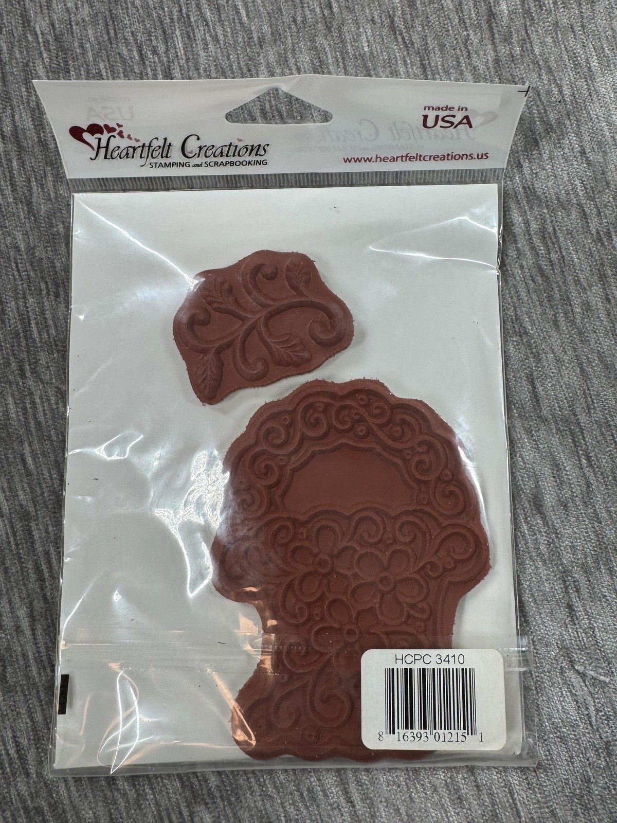 Heartfelt Creations HCPC 3410 Decorative Basket PreCut Stamp Set Made in USA