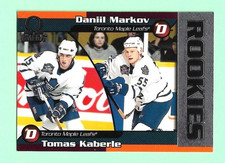 (1) TOMAS KABERLE 1998-99 OMEGA  # 233 LEAFS  ROOKIE  CARD (M4979). rookie card picture