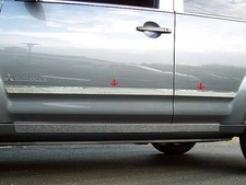 Stainless Rocker Panel Trim 4pc Fits 2007-2009 Mitsubishi Outlander Th27011 Qaa