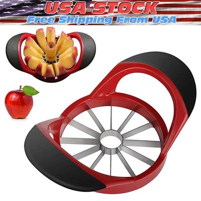 Prepworks Dishwasher Safe Apple Slicer and Corer   12-Slice Thin Apple Cutter