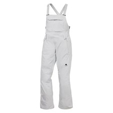 Women's BURTON Reserve 2L Stretch Bib Pants GRAY CLOUD