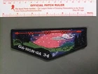 Boy Scout OA 34 Ga-hon-ga death flap 7873PP