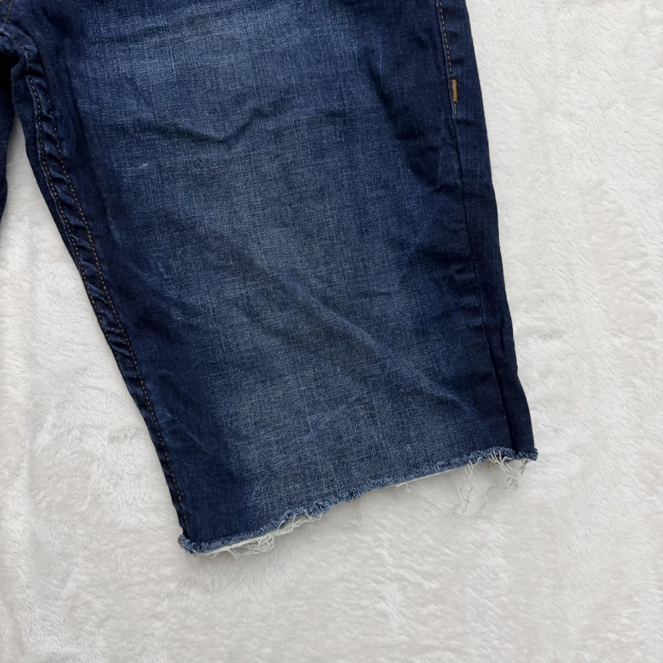 Pantalones Cortos True Religion Para Hombre 32 Azul Ricky Relajado Recto Denim Corte Jean Foto 3 de 4