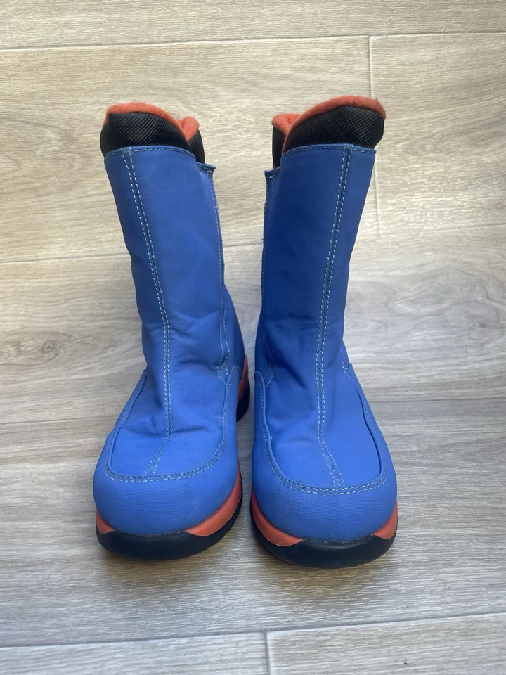 Lands End Unisex Niños Jóvenes Botas de Nieve Impermeables Aisladas Azul Talla 2 Foto 2 de 4