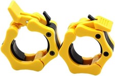 Barbell Clamps 2 inch Heavy Duty Exercise Collars 2" Quick Release Pair of