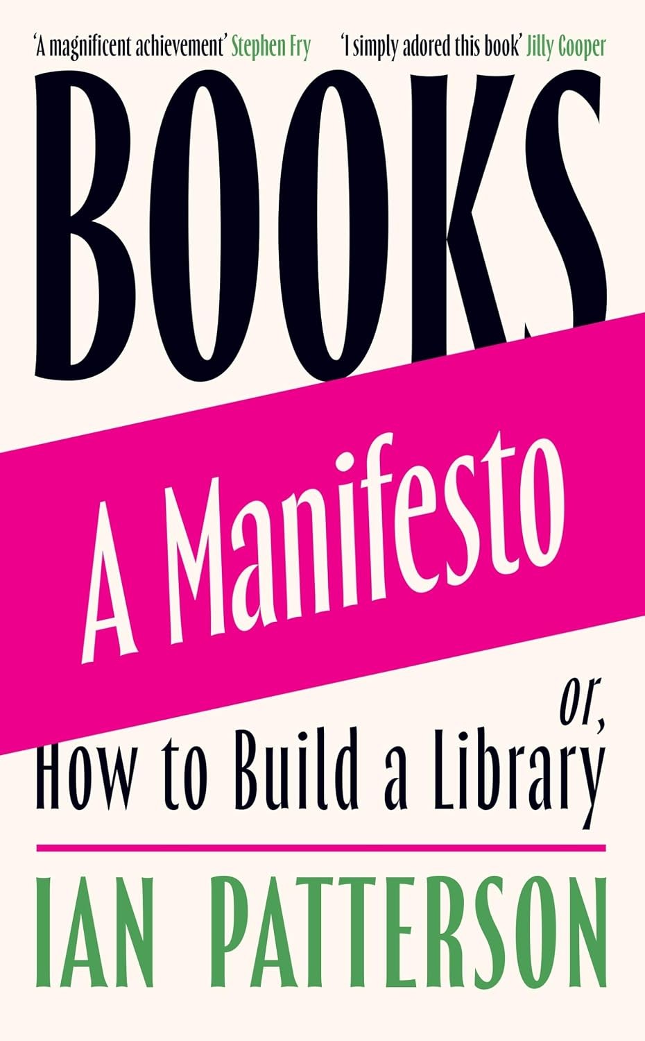 Books - A Manifesto : Or, How to Build a Library by Ian Patterson Hardcover Book - Image 7