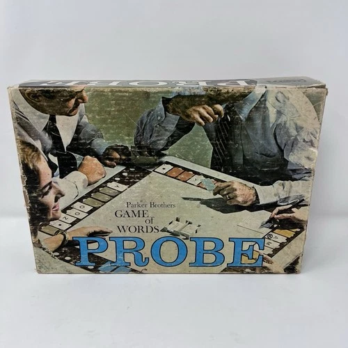 Vintage 1964 Parker Brothers Probe Game of Words COMPLETE