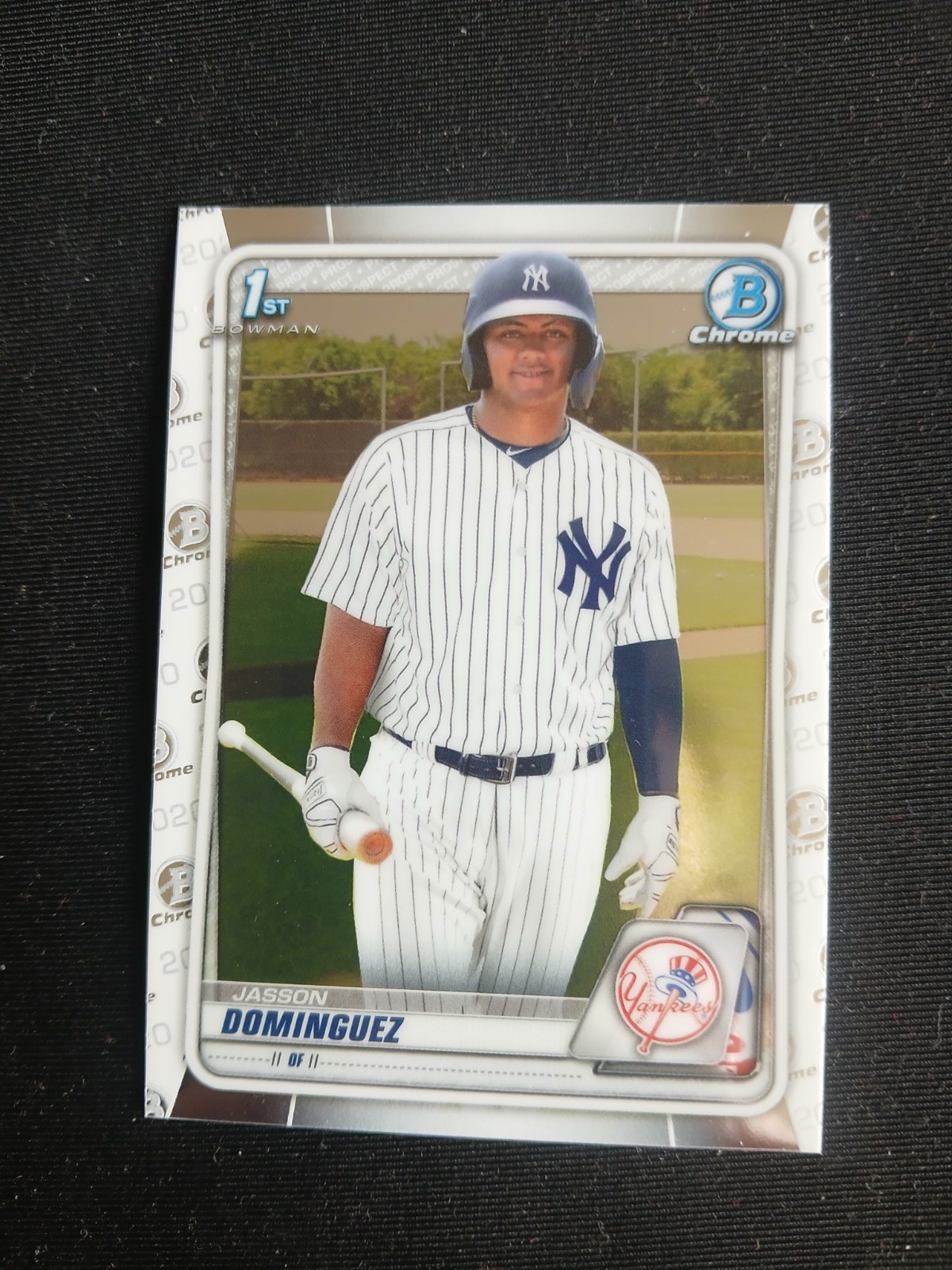 Jasson Dominguez 2020 Bowman Chrome Prospects #BCP-8 (Rookie Card) Yankees