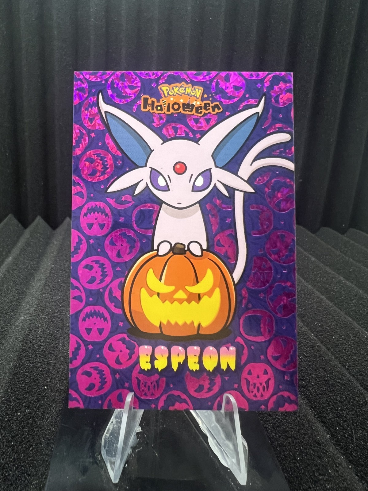 Espeon - Purple Holo Box Hit - Halloween Card Database - Pokemon